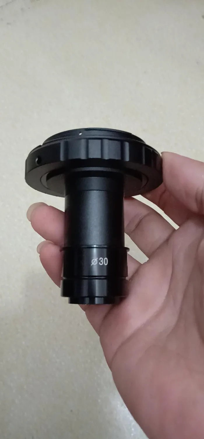 9.6X интерфейс цифровой зеркальной камеры T2 адаптер окуляра объектива Nikon Canon разъем камеры стерео Биологический микроскоп 23,2 мм 30 мм