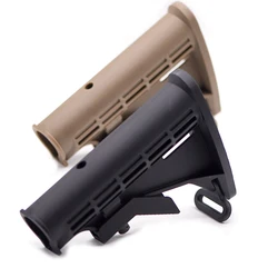 Nylon Adjustable Extended Stock for Tactical Air Guns Outdoor Sports Tactical for AR15 M4 M416 Air Gun Replacement Parts