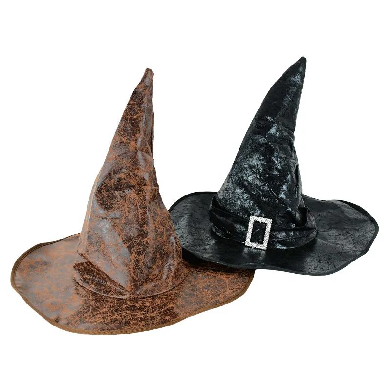 1pc Halloween Wizard Witch Hat Masquerade Party Cap Fancy Dress Costume Cosplay Accessory Decoration Halloween Costume Props