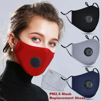 

PM2.5 Soft Protective Mask Air Purifying Face Mask Mouth Anti Haze Fog Reusable