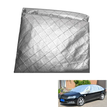 

Universal Semi-Automobile Sunshade Car Dust Cover Sun Protection Uv Protection Snow Rainproof and Durable Cover Car Care Cover