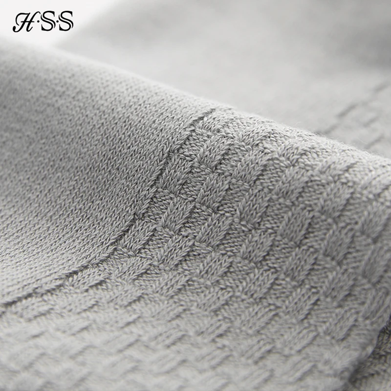 HSS – chaussettes courtes en Fiber de bambou pour hommes, 5 paires/lot, de haute qualité, respirantes, pour l'été et l'hiver