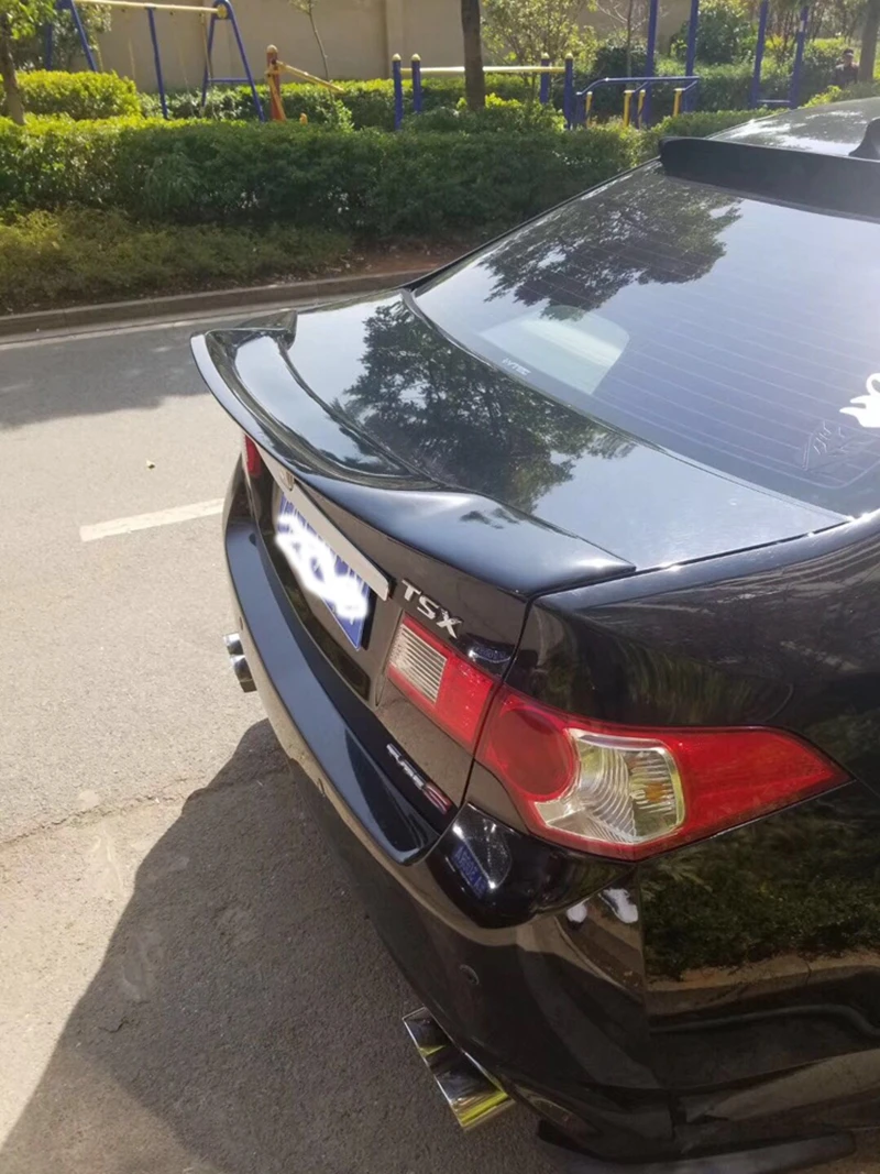Для Honda Accord спойлер 2008-2013 Accord высококачественный углеродное волокно/FRP материал Автомобильный задний спойлер