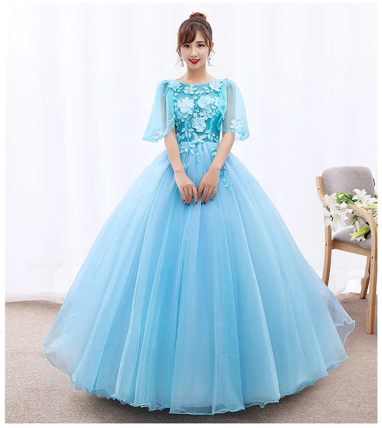 Бальное платье из тюля с кружевной аппликацией, на заказ, Vestidos de 15 anos, официальное вечернее платье, бальное платье для девочек