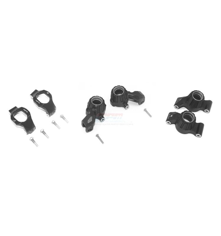 GPM TRAXXAS 1/10 MAXX монстр алюминиевое переднее C сиденье + Переднее рулевое колесо