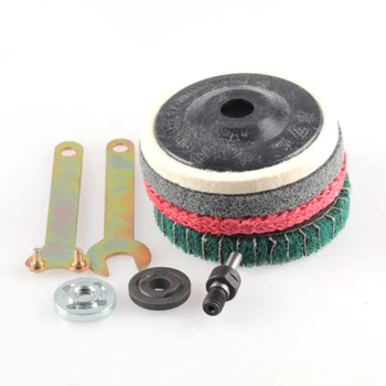 

Wheel Polishing Discs For Angle Grinder Buffing Sanding Finish Pad Tools Durable