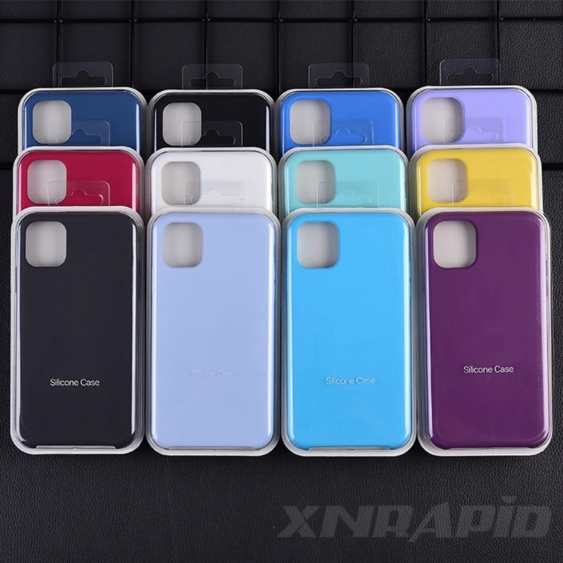 Original Liquid Silicone Phone Case For Apple iPhone 11 Pro X XS Max Xr
Cases For iphone 7 6s 6 8 Plus Xr X With Logo Back Cover