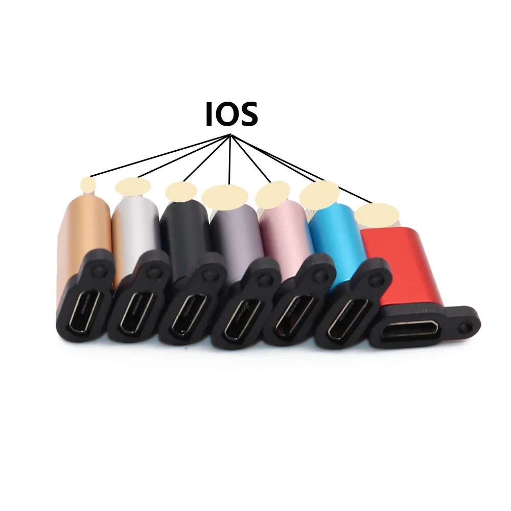 Micro USB для IOS OTG адаптер для iphone X 6S 7 8 Plus синхронизация данных Зарядка конвертер брелок для ipad миниадаптеры