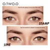 O.TWO.O Eyeliner Stamp Black Liquid Eyeliner Pen Waterproof Fast Dry Double-ended Eye Liner Pencil Make-up for Women Cosmetics 2