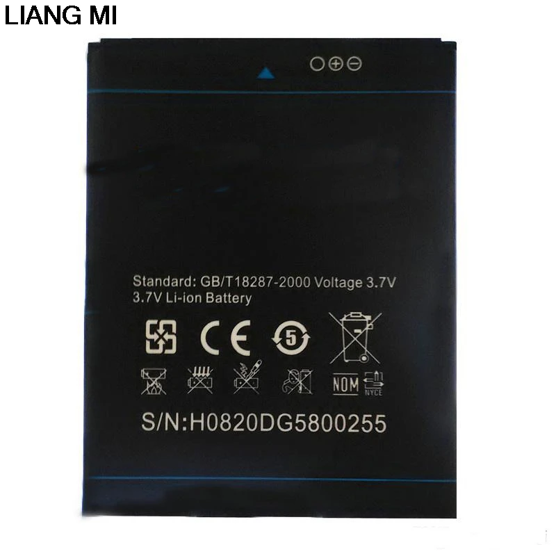 3,7 в 2500 мАч B-DG580 батарея для сотового телефона DOOGEE KISSME DG580 батарея с подставка для телефона в подарок