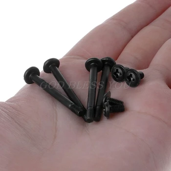 

8PCS Screws Mixed M3x 6mm 30mm Water Cooling Radiator Accessories Black Drop Shipping