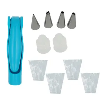 

Pastry Icing Pen Cake Tools Piping Bag Nozzle Tips Fondant Cake Cream Syringe Tips Muffin Dessert Decorators