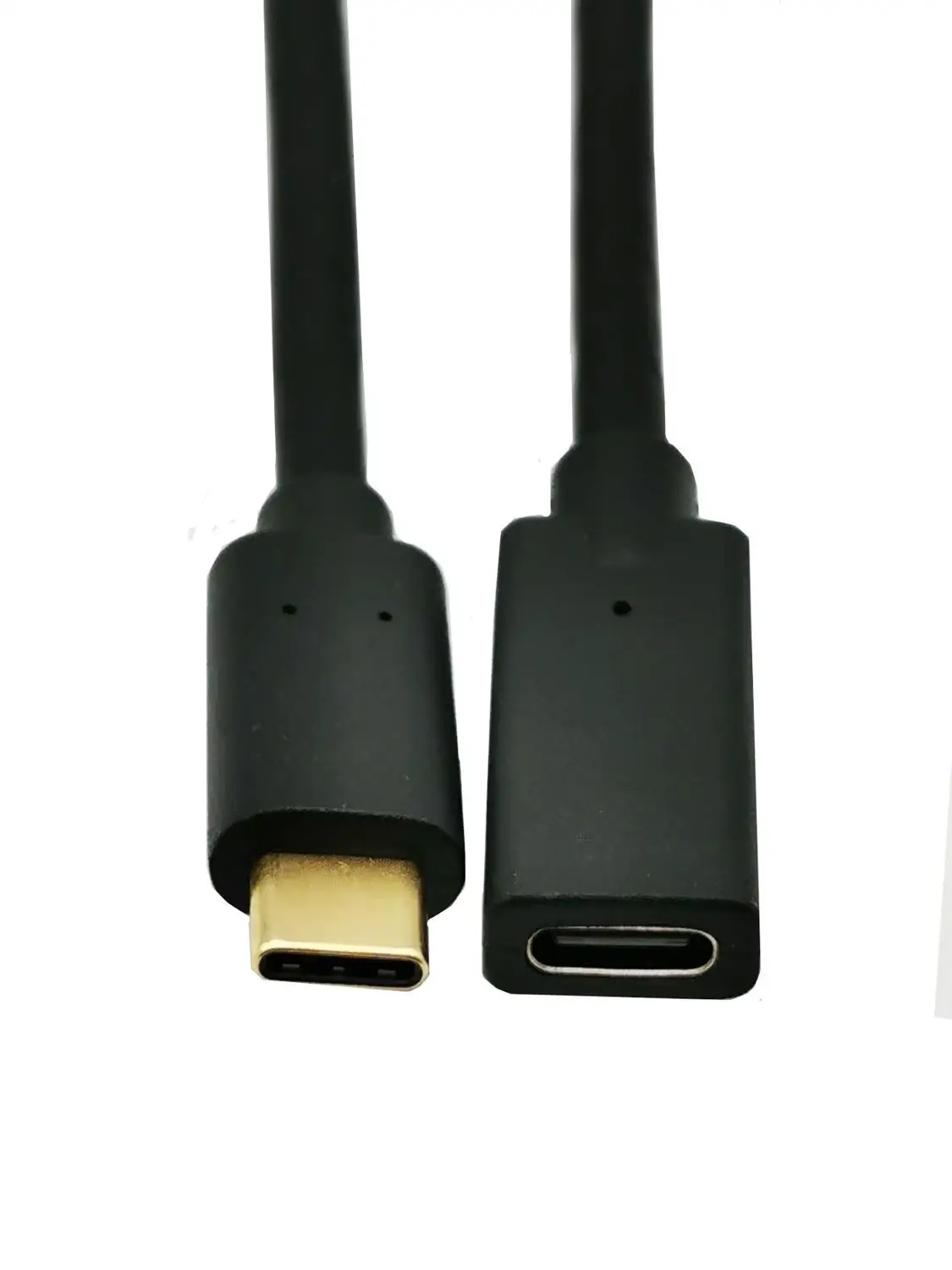 Позолоченный USB type-C кабель-удлинитель для мужчин и женщин USB C кабель-удлинитель USB 3,1 type C для быстрой зарядки и синхронизации данных