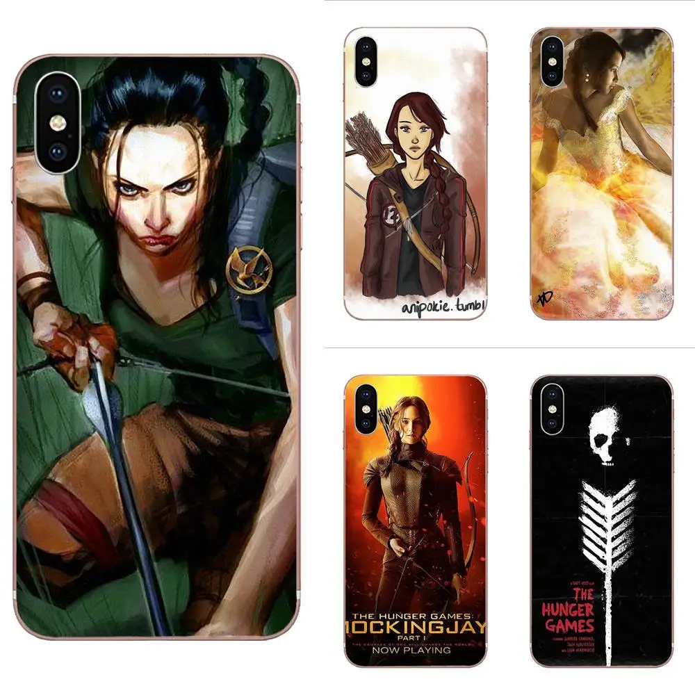Для Galaxy J1 J2 J3 J330 J4 J5 J6 J7 J730 J8 2015 2016 2017 2018 mini Pro рисунок ТПУ Голодные игры стрелок