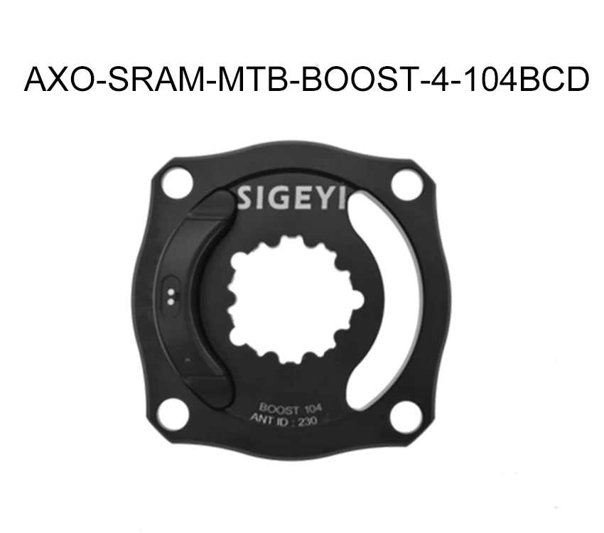 SRAM BOOTS 4c BCD104 АХО шоссейный велосипед/велосипед измеритель мощности подходит для SRAM ротора для shimano 53/39T 52/36T 50/34T передняя Звездочка подходит rounf/Овальная звездочка - Цвет: SRAM BOOTS 4c BCD104