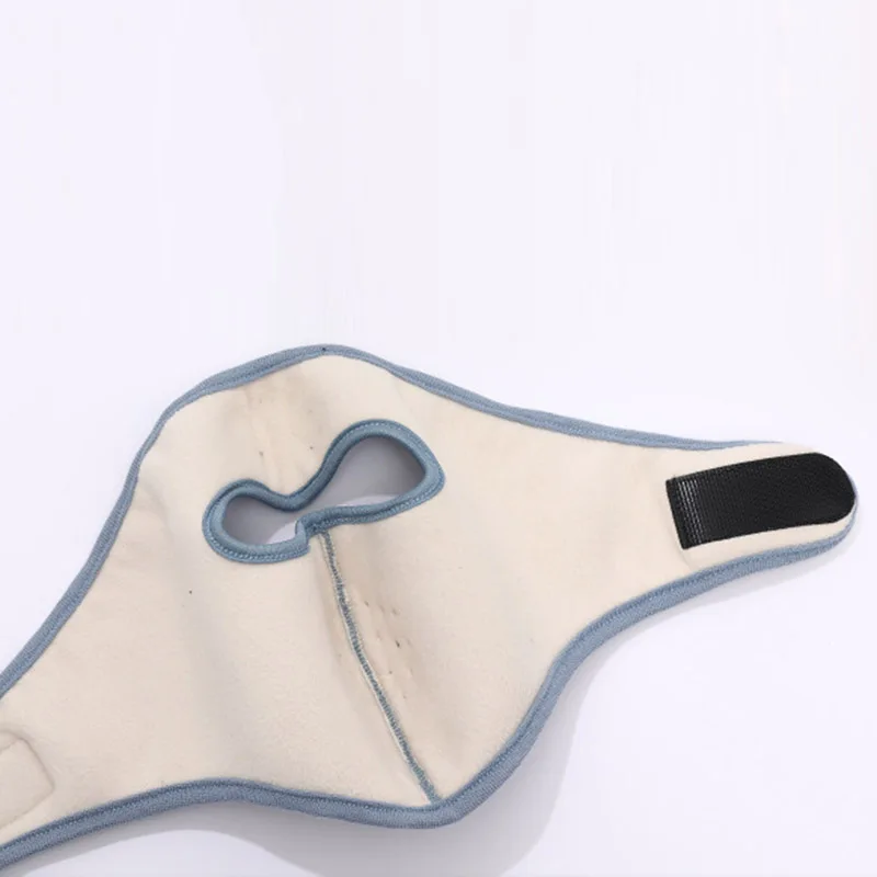 Men Women Winter Warm Full Face Mask Outdoor Riding Ski Dustproof Breathable Double-sided fleece sweat-absorbent Mask