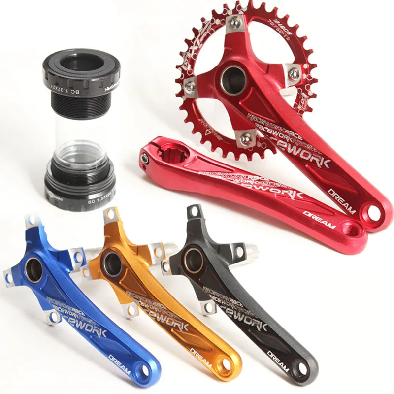 Велосипедный кривошипный набор с ЧПУ Untralight Crank Arm MTB/дорожный на велосипедный шатун для велосипедных аксессуаров