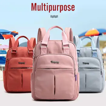 

Laptop Backpacks Fashion Nylon Waterproof USB Charging Outdoor Sports Hiking Teenagers Travel Backpack Both Shoulders