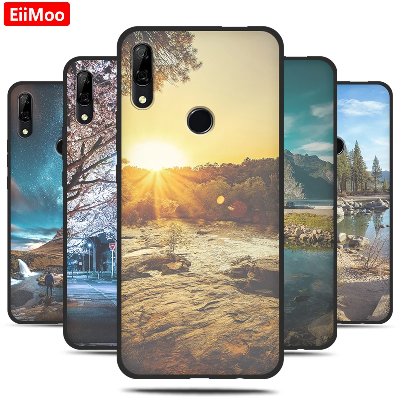 

JURCHEN Capa For Funda Huawei P Smart Z 2019 Case STK-L21 L22 LX3 Soft Silicone Back Cover For Huawei Y9 Prime 2019 Phone Case