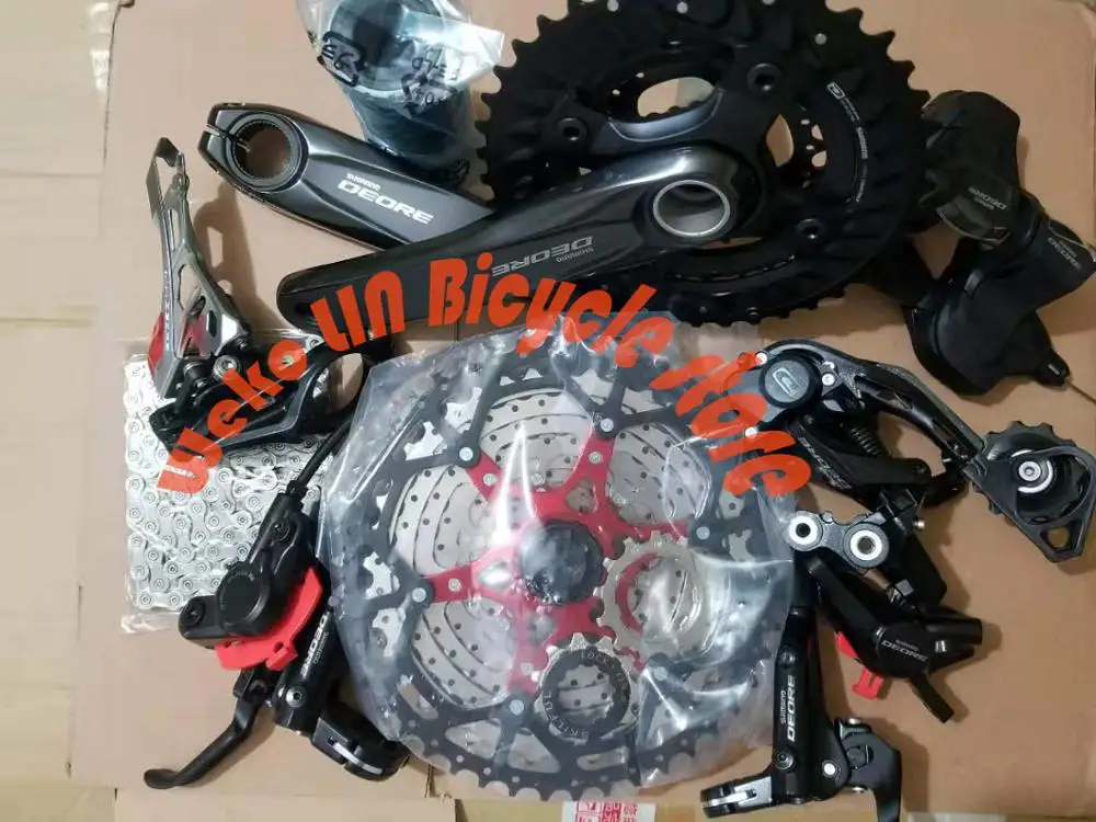 DEORE M6000 набор велосипедных групп 2*10S 3*10s MTB 20S 30S YBN цепь skilful cassette|Велосипедный