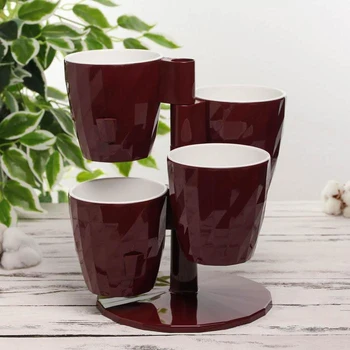 

Planter multi-tiered Ruby, color burgundy
