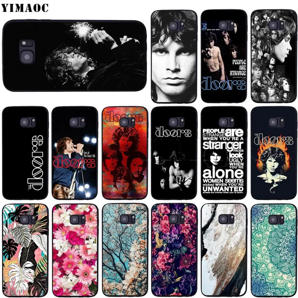 Чехол YIMAOC The Door Jim Morrison для Samsung Galaxy A10s A20s A30s A40s A50s Note 10 Plus A2 J4 J6 J7 J8 Core Prime | Мобильные