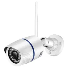 Ip-камера HD720P Wif Беспроводная Проводная система видеонаблюдения пуля наружная ИК-камера ночного видения с слотом для карт MiscroSD Max 64G