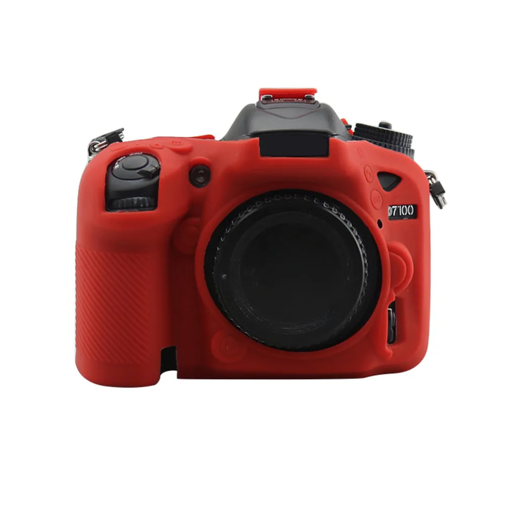 EPULA чехол для камеры Nikon D7100/D7200 портативный мягкий резиновый устойчивый к царапинам корпус защитный чехол