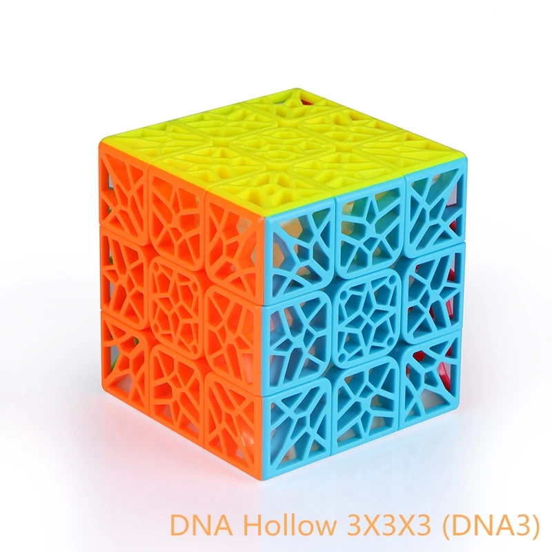 Qiyi куб головоломка магический 3x3 кубик рубика DNA полый скоростной 6x6 Пирамида