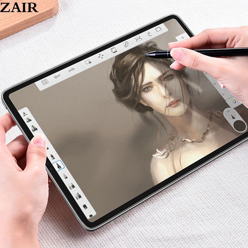 For Samsung Galaxy Tab S7 Plus 12 4 Paper Like Screen Protector Anti Skip Pet Matte Protective Drawing Film For Sm T970 T975 Tablet Screen Protectors Aliexpress