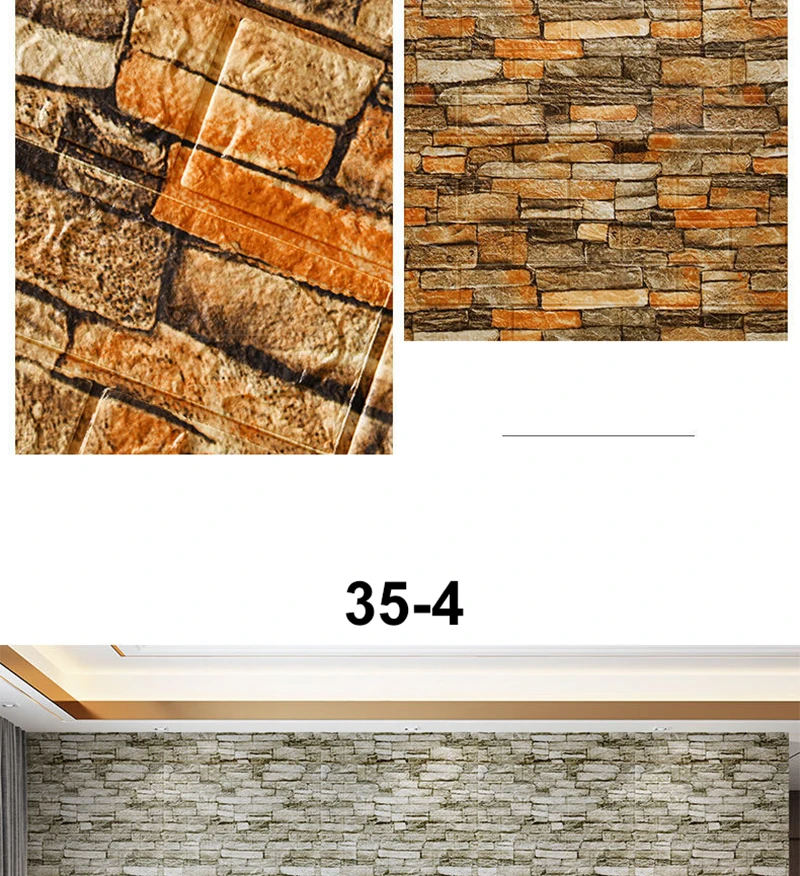 Adesivo de parede 3D, Sala Mural, Quarto decorativo, 10pcs