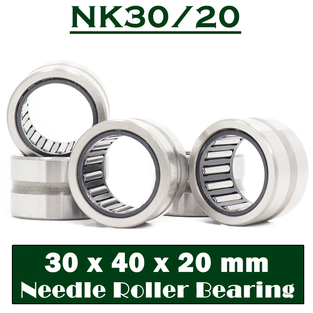 

NK30/20 Bearing 30*40*20 mm ( 5 PCS ) Solid Collar Needle Roller Bearings Without Inner Ring NK30/20 NK3020 Bearing