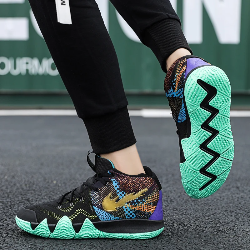 Баскетбольная обувь Kyrie 4, Баскетбольная обувь, мужские кроссовки, Bambas Hombre zapatillas hombre Deportiva Sport Li Ning Basket Zapatos