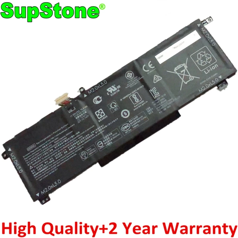 SupStone New SD06XL HSTNN-DB9U Аккумулятор для ноутбука HP Omen 15 2020 EK0026NR EK000 EK0013TX EK0023TX EK0059 L84356-2C1 |