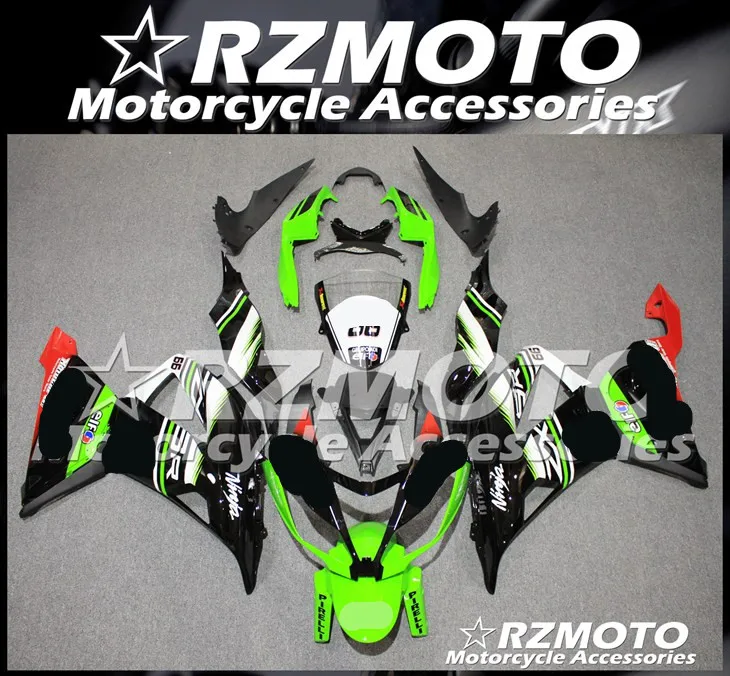 Мотоциклетный обтекатель abs подходит для Kawasaki ZX6R 636 2013- корпусные детали прессформы Магазин № 0510