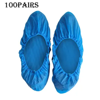 

Disposable 100 Pack Shoe Covers Hygienic Boot Cover for Workplace, Indoor Carpet Anti-virus shoe cover outdoor essential new#R15