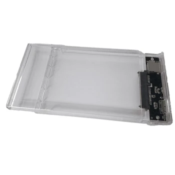 

2.5-Inch Mobile Hard Disk Box Transparent External USB 3.0 Hard Disk Box 2.5-Inch Hard Disk Box