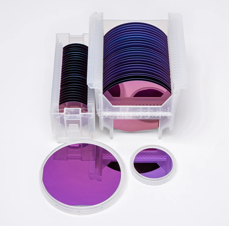 Bolacha de silício polida de 4 polegadas