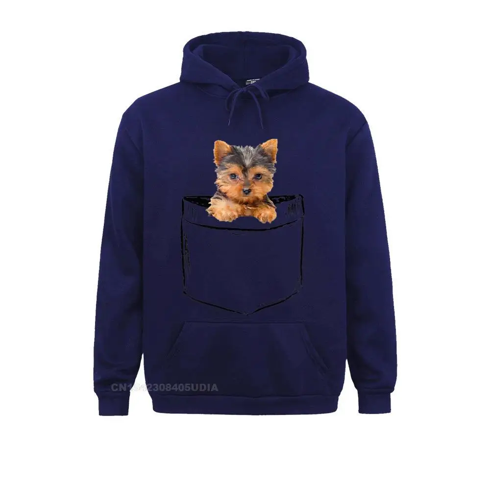 Long Sleeve Hoodies  Men Sweatshirts Pocket Baby Yorkie Dog Love-r Dad Mom Boy Girl Funny T-Shirt__B11657 Design Clothes Wholesale Pocket Baby Yorkie Dog Love-r Dad Mom Boy Girl Funny T-Shirt__B11657navy