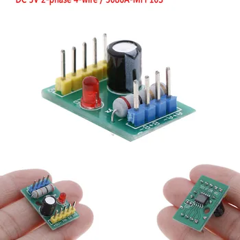 

1PC DC 4-6V 5V Miniature Stepper Motor Driver Control Board 2 Phase 4 Wire Drive Chip Motor Driver