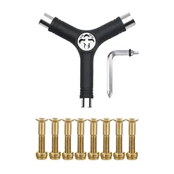 Assembly Portable Cross Screwdriver Mounting Hardware Skateboard Tool L Shape Wrench Accessories Steel Professional Y Type Key
