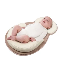 Детские кроватки Подушка правильная анти-голова новорожденный боковой спальный позиционирование формы анти-перелив молоко малыш младенец