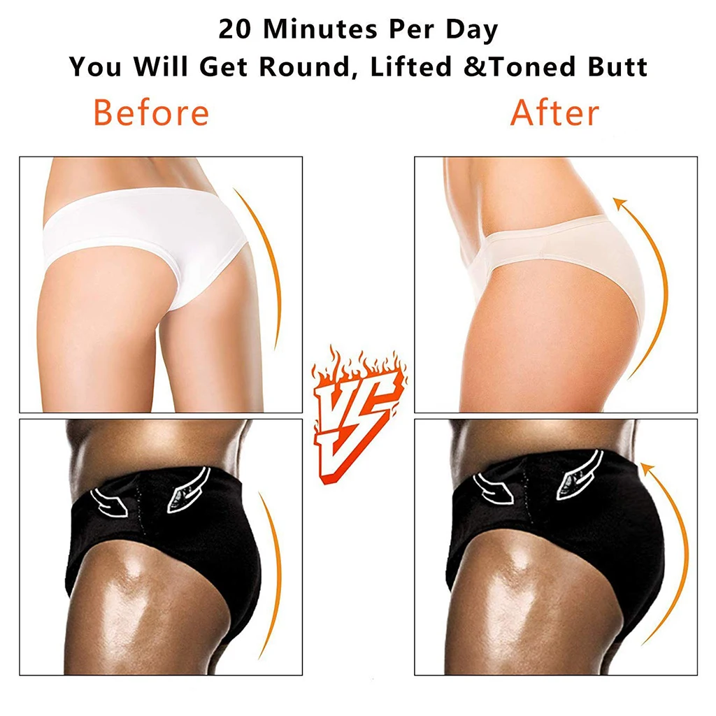 Butt Lifter Stimulator Trainer Hip Buttock Trainer Muscle Training Gear Equip Smart Fitness Abdominal Unisex Stickers Massager
