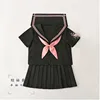 New Japanese Korean Version Jk Suit Woman School Uniform High School Sailor Navy Cosplay Costumes Student Girls Pleated Skirt XL ► Photo 3/6