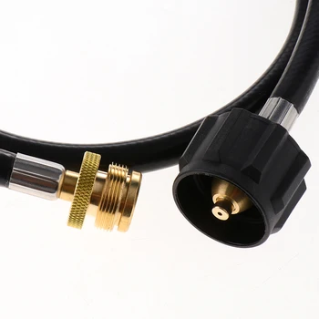 

Brass QCC Connector Gas Adapter Connecting Pipe ACME 20 PSI, CSA