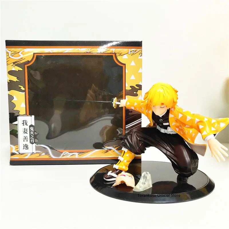 Kimetsu no Yaiba фигурка Nezuko Tanjirou Zenitsu 1/8 ПВХ Фигурки игрушки Аниме Demon Slayer фигурка Nezuko игрушки куклы подарок