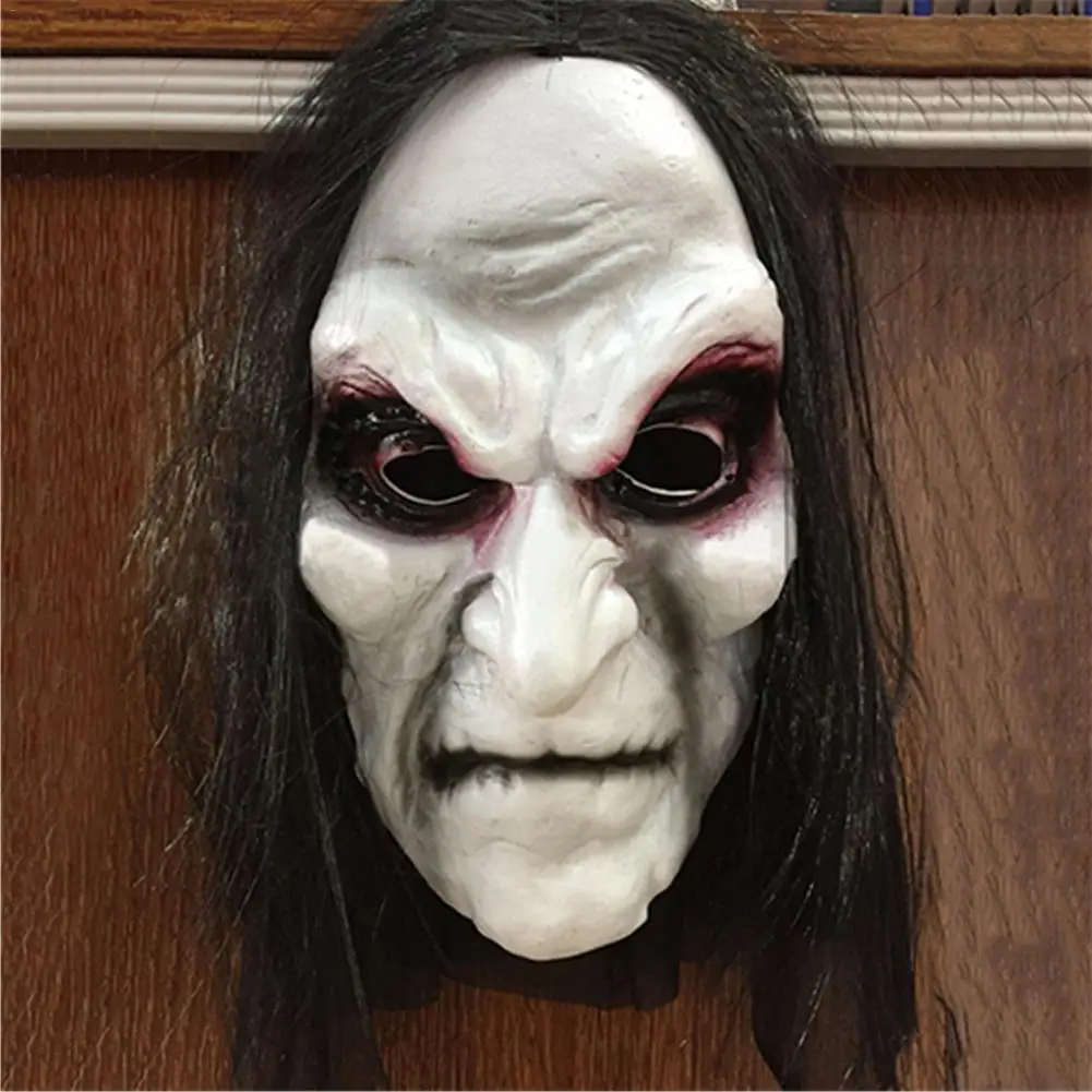 ПВХ 3D маска на Хэллоуин, маска зомби, призрак, фестиваль ужасов, маскарад, без светодиодный, страшные маски, инструменты для Хэллоуина