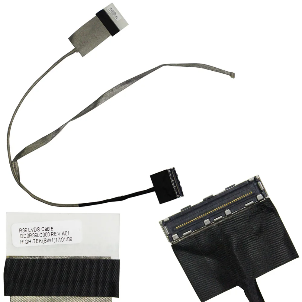 Video screen Flex wire For HP G6 G6-2000 G6-2238DX laptop LCD LED LVDS Display Ribbon cable DD0R36LC000 DD0R36LC030 DD0R36LC040