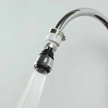 ZhangJi 360 Degree Kitchen Faucet Aerator 2 Modes adjustable Water Filter Diffuser Water Saving Nozzle Faucet Connector Shower 1