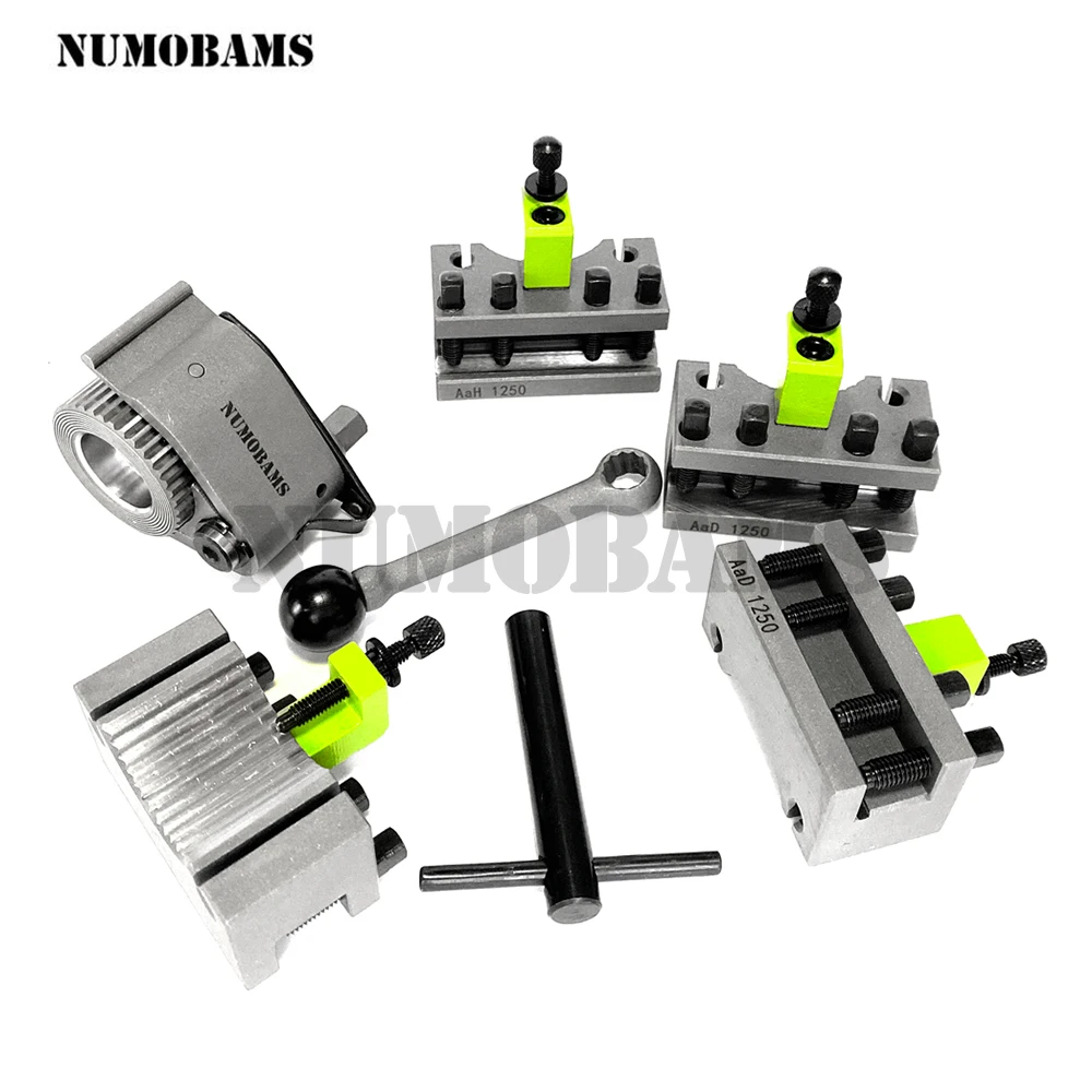 45# Steel Quick Change Tool Holder for 120-220 Swing over Bed Lathe WM180 WM210